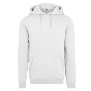 BUILD YOUR BRAND BY011 - Sweat capuche lourd Weiß