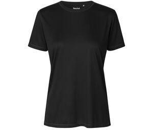 Neutral R81001 - Atmungsaktives T-Shirt aus recyceltem Polyester für Damen Schwarz