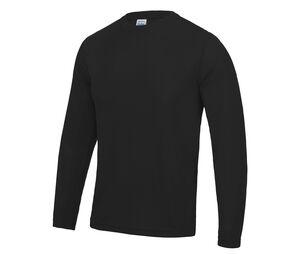 Just Cool JC002 - LONG SLEEVE COOL T Jet Black