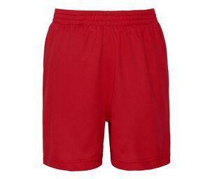 Just Cool JC080J - KIDS COOL SHORTS Fire Red