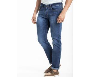 RICA LEWIS RL703 - Straight Stretch Jeans für Herren Pool Blue