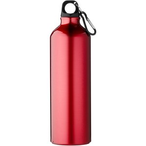 PF Concept 100297 - Oregon 770 ml Aluminium Trinkflasche mit Karabinerhaken Red