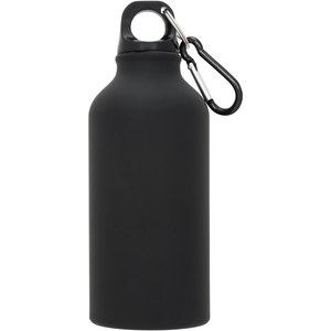 PF Concept 100559 - Oregon matte 400 ml Trinkflasche mit Karabiner Solid Black