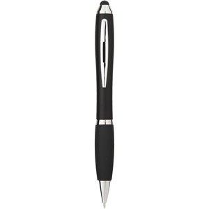 PF Concept 106392 - Nash Stylus bunter Kugelschreiber mit schwarzem Griff Solid Black