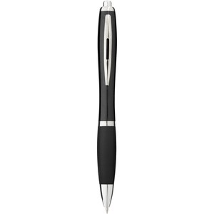 PF Concept 106399 - Nash Kugelschreiber mit farbigem Schaft und Griff Solid Black