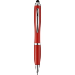 PF Concept 106739 - Nash Stylus Kugelschreiber mit farbigem Griff und Schaft Red