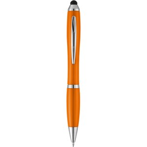 PF Concept 106739 - Nash Stylus Kugelschreiber mit farbigem Griff und Schaft Orange