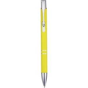 PF Concept 107105 - Moneta Druckkugelschreiber aus Aluminium Yellow