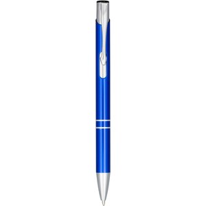 PF Concept 107583 - Moneta Druckkugelschreiber aus eloxiertem Aluminium Pool Blue