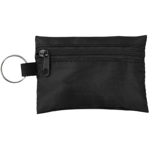 PF Concept 122009 - Valdemar 16-teilige Erste-Hilfe-Tasche mit Schlüsselanhänger Solid Black