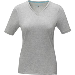 Elevate NXT 38017 - Kawartha T-Shirt für Damen mit V-Ausschnitt Grey melange