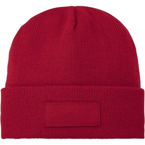 Elevate Essentials 38676 - Boreas Mütze mit Aufnäher Red