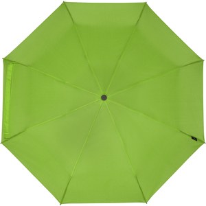 PF Concept 109145 - Birgit 21'' faltbarer winddichter Regenschirm aus recyceltem PET Lime Green
