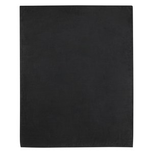 Seasons 113191 - Lily GRS zertifizierte, RPET Decke aus Coral Fleece Solid Black