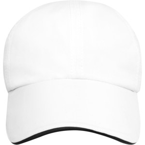 Elevate NXT 37517 - Morion GRS recycelte Cool Fit Kappe mit sechs Segmenten Weiß