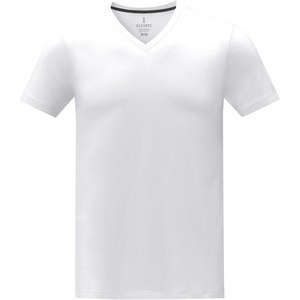 Elevate Life 38030 - Somoto T-Shirt mit V-Ausschnitt für Herren   Weiß