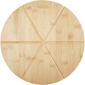 Seasons 113305 - Ement Bambus Pizzaplatte mit Besteck Natural