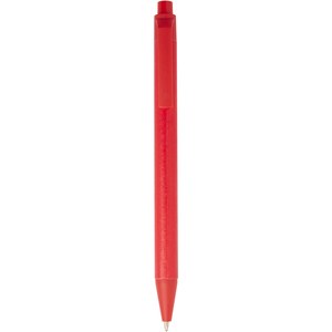 PF Concept 107839 - Chartik Kugelschreiber aus recyceltem Papier mit matter Oberfläche, einfarbig Red