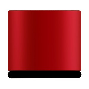 SCX.design 2PX024 - SCX.design S26 Lautsprecher Ring mit Leuchtlogo Mid red