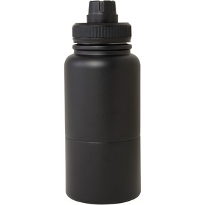 PF Concept 100787 - Dupeca 840 ml RCS-zertifizierte Isolierflasche aus Edelstahl  Solid Black