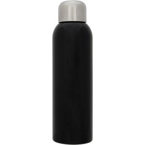 PF Concept 100791 - Guzzle 820 ml RCS-zertifizierte Sportflasche aus Edelstahl Solid Black