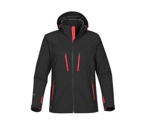 STORMTECH SHXB3 - Men's technical Softshell Black / Bright Red