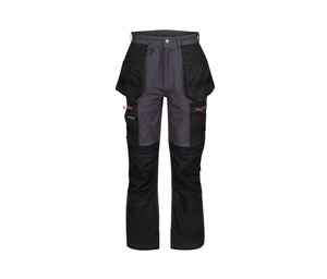REGATTA RGJ393 - Stretch work trousers Iron/Black
