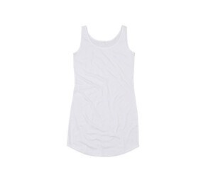 MANTIS MT116 - Jersey curved vest dress Weiß