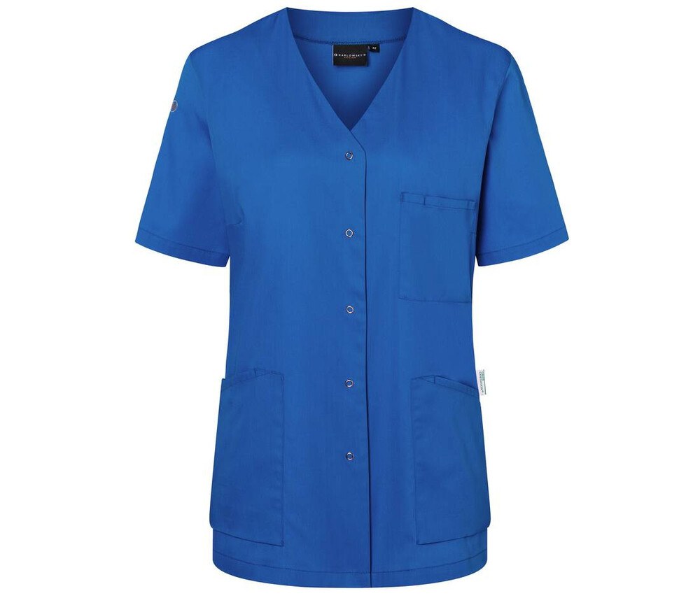 KARLOWSKY KYKS63 - Sustainable ladies' tunic with short sleeves and V-neck