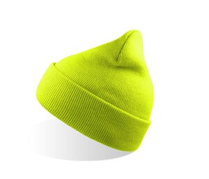 ATLANTIS HEADWEAR AT235 - Recycled polyester hat Fluo Yellow