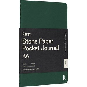 Karst® 107799 - Karst® A6 Steinpapier Softcover Notizbuch - blanko